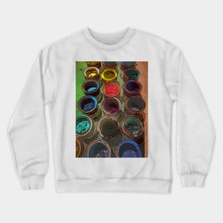 Used Paint Cans Crewneck Sweatshirt